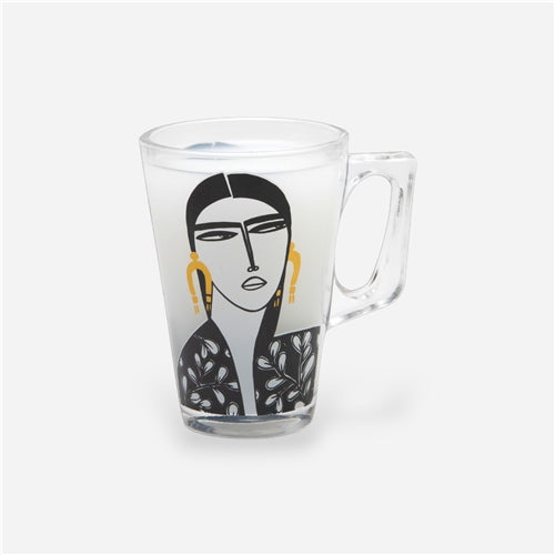 Glass mug نازلي هانم