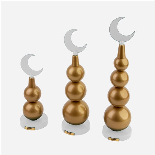centerpiece (Gold*white) Set of 3
