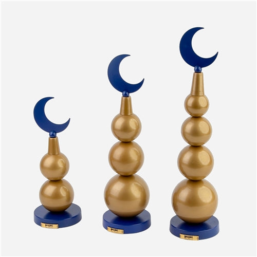 centerpiece (Gold*blue) Set of 3