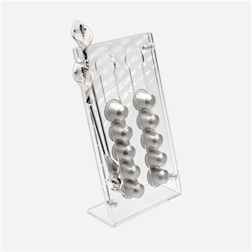 Lily capsule holder Silver
