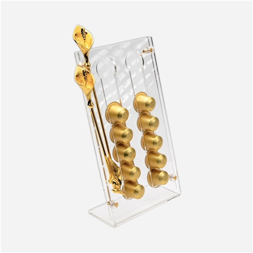 Lily capsule holder Gold