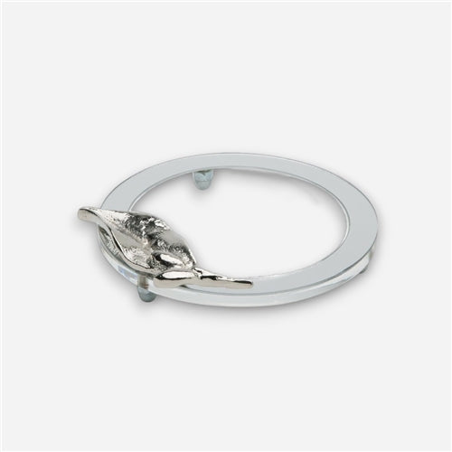 Lily Coaster Silver