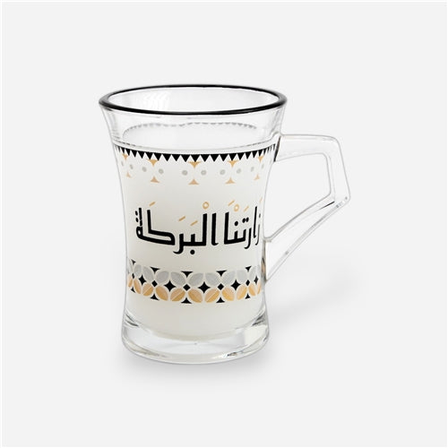 Glass mug زارتنا البركة