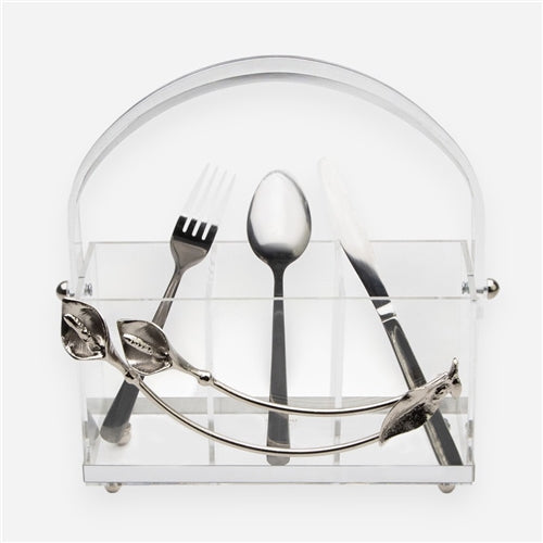 Lily  Cutlery holder Silver