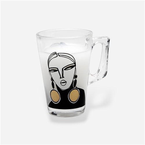 Glass mug بكيزه هانم