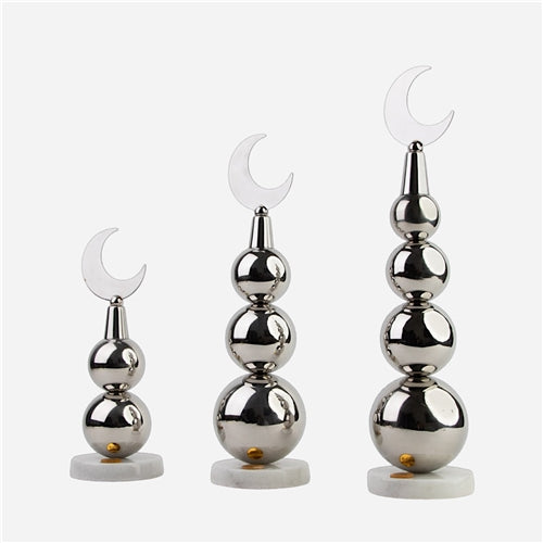 centerpiece (stainless*silver) Set of 3