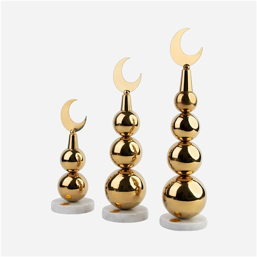 centerpiece (stainless*Gold) Set of 3