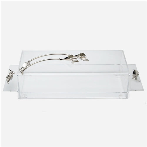 Lily  Cake plate Silver