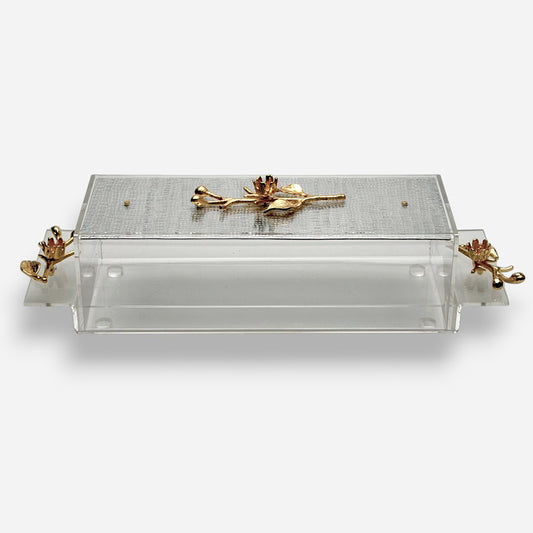 Martnade cake plate silver