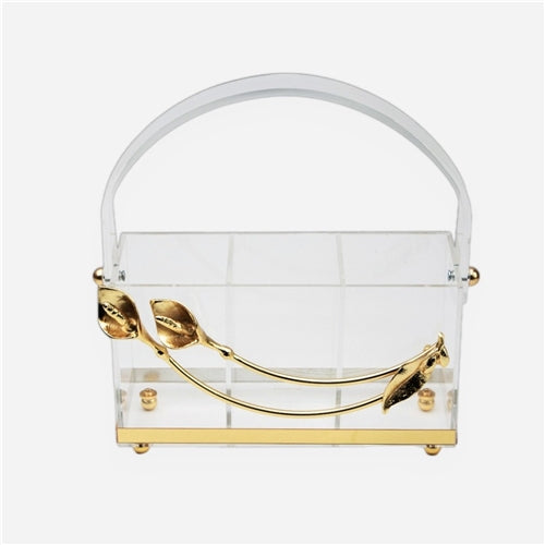 Lily  Cutlery holder Gold